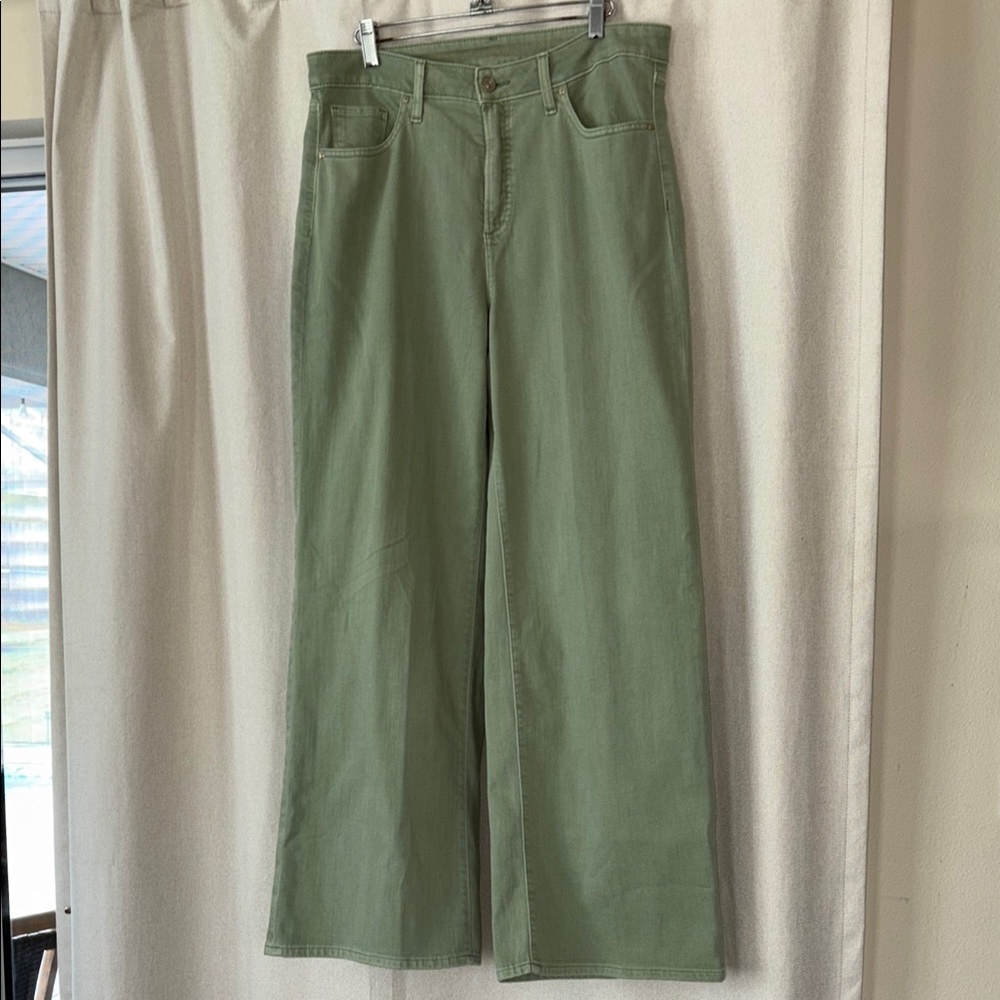 Chico's Green Flare & Wide Leg Jeans